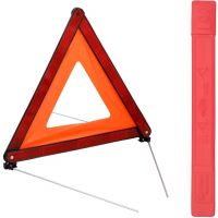 Pannendreieck mit Warnweste gelb