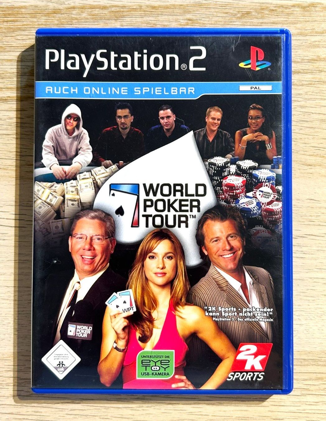 Sony Jeux: World Poker Tour PS2 – D'occasion à St. Gallen par Alpine.Arcade