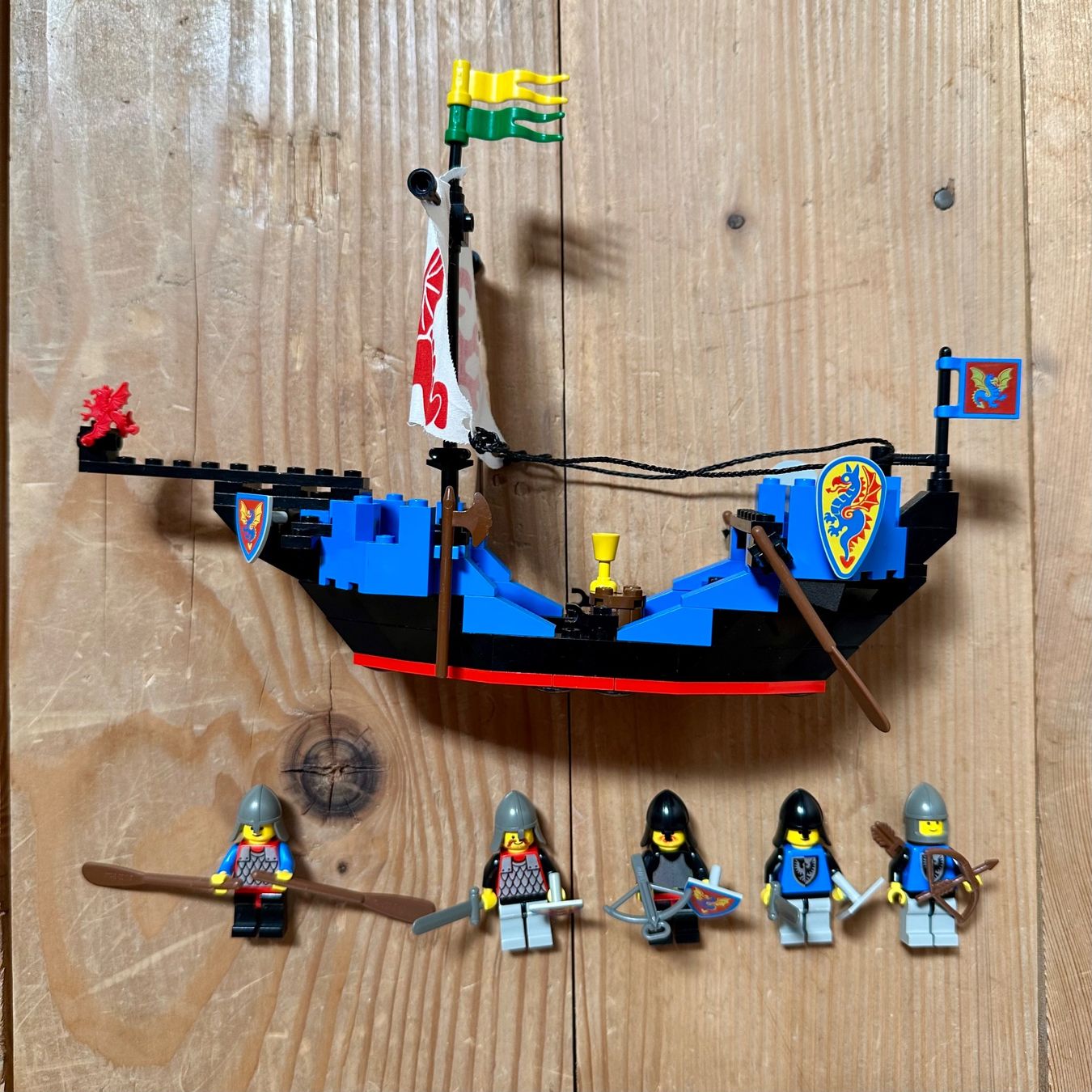 Lego Baukästen: Lego Castle Ritter 6057 - complet avec notice – Gebraucht aus Arnex-sur-Orbe von Kikoudoox2 1