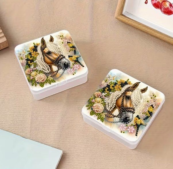 Kit bricolage: Diamond Painting Box Pferd – Nuovo e nell'imballaggio originale da Obergösgen venduto da Diamond-Painting 4