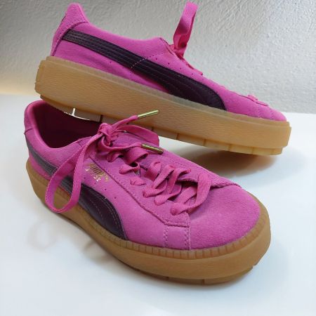 Puma Suede XL Sneakers Damen, pink EUR Grösse 38, neuwertig