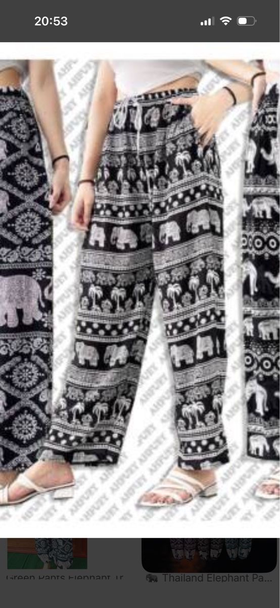 Hosen: Thai Elephantenhose Grösse L – Neu und originalverpackt aus Siebnen von Bluenight050189