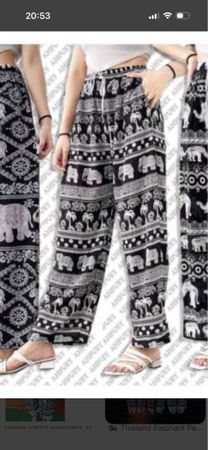 Thai Elephantenhose Grösse L