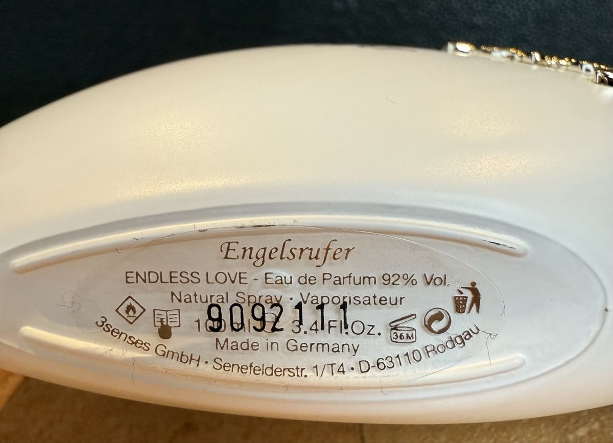Profumi & Eau de Toilette: ENDLESS LOVE VON ENGELSRUFER – Usato da Kölliken venduto da deleina 2