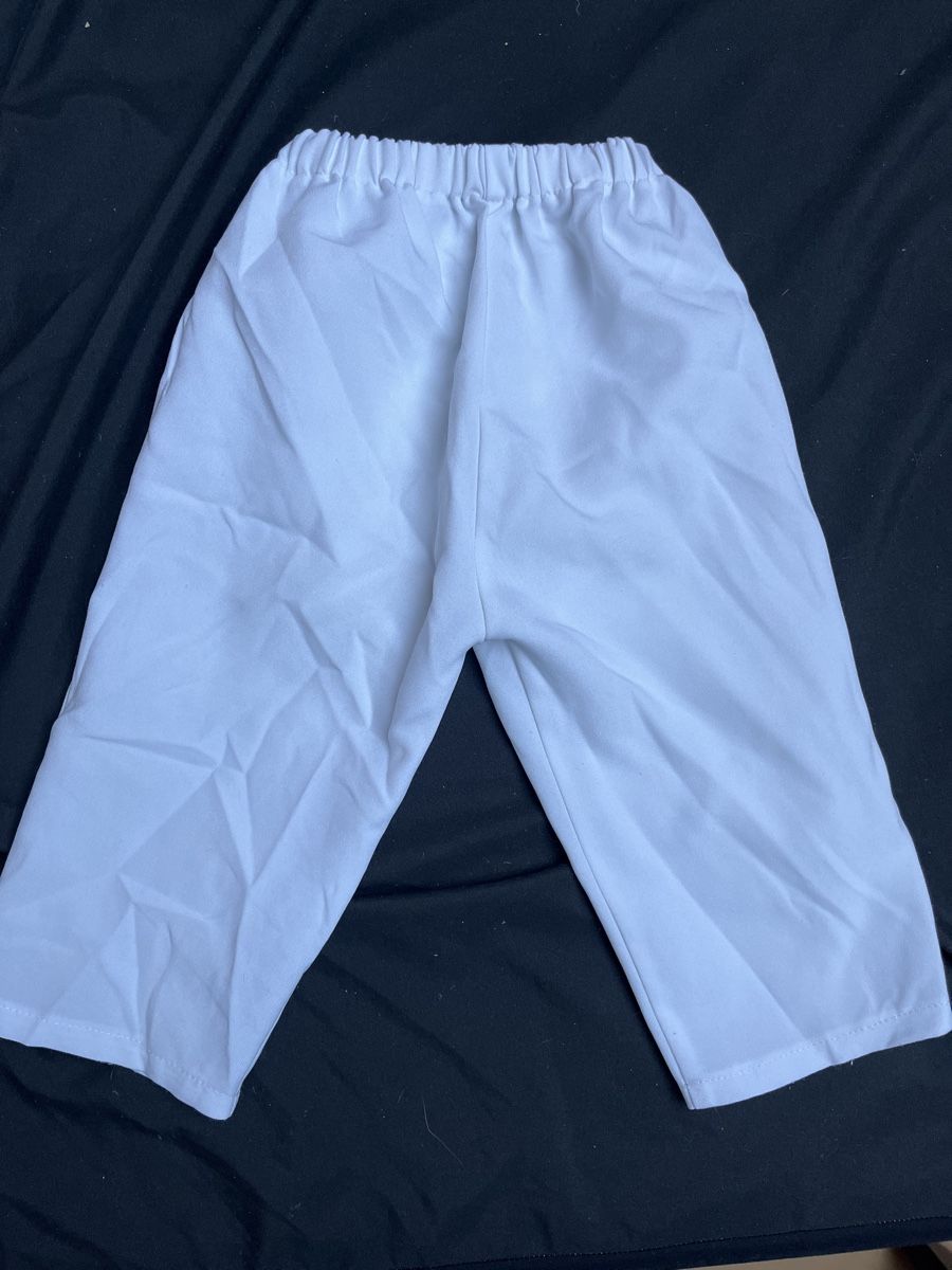 Pantaloni: Weisse Stoffhose Gr. 86 Frühling Sommer – Usato da Kaisten venduto da saleforfun 1