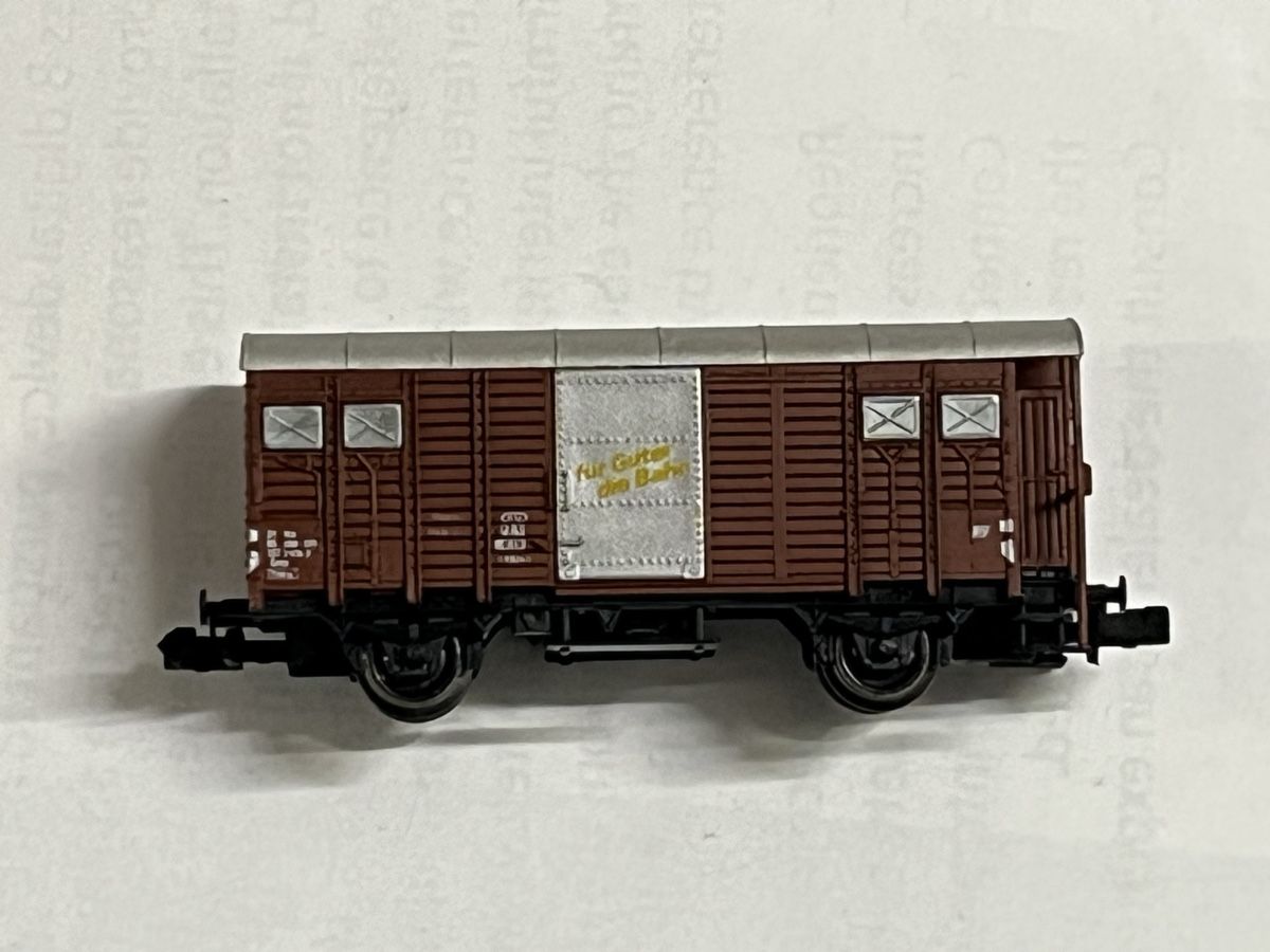 Hobbytrain Modellini di ferrovie: Wagon CFF k3 Hobbytrain – Usato da Pont (Veveyse) venduto da Labiche0 1