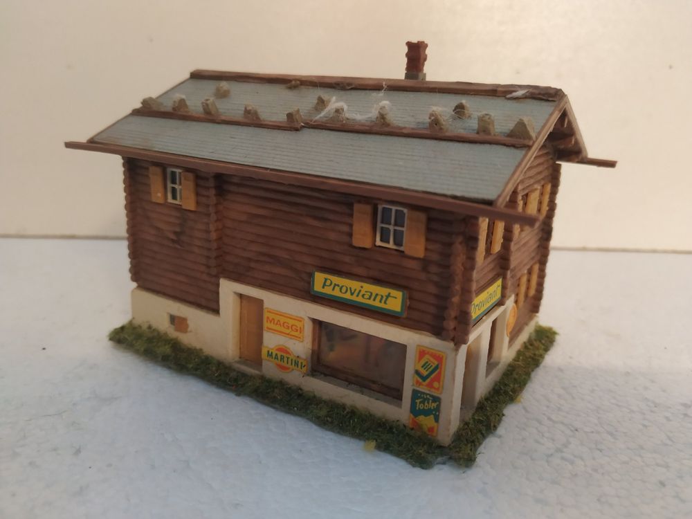 Decoration Miniature Chantier Kibri H0 Six Conteneurs Bureaux De