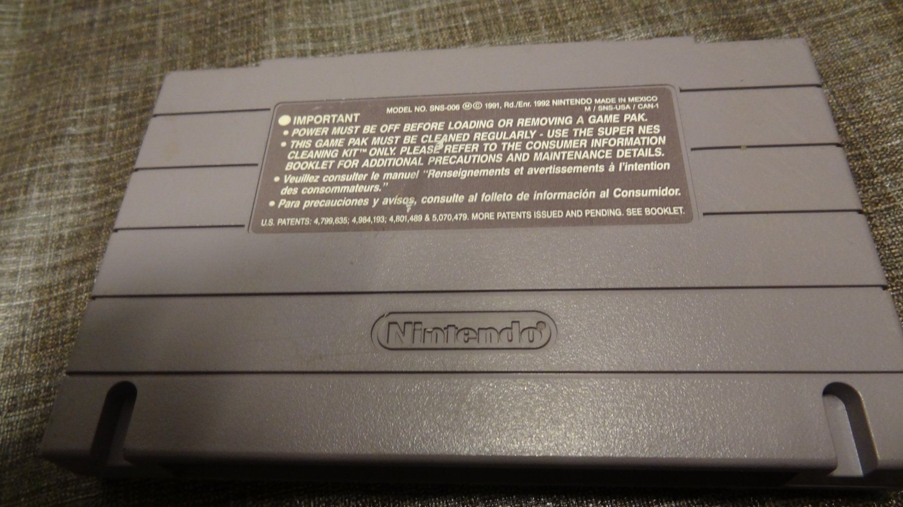Nintendo Giochi: Sim City 2000 SNES NTSC – Usato da Olten venduto da Disc-Ausverkauf 1