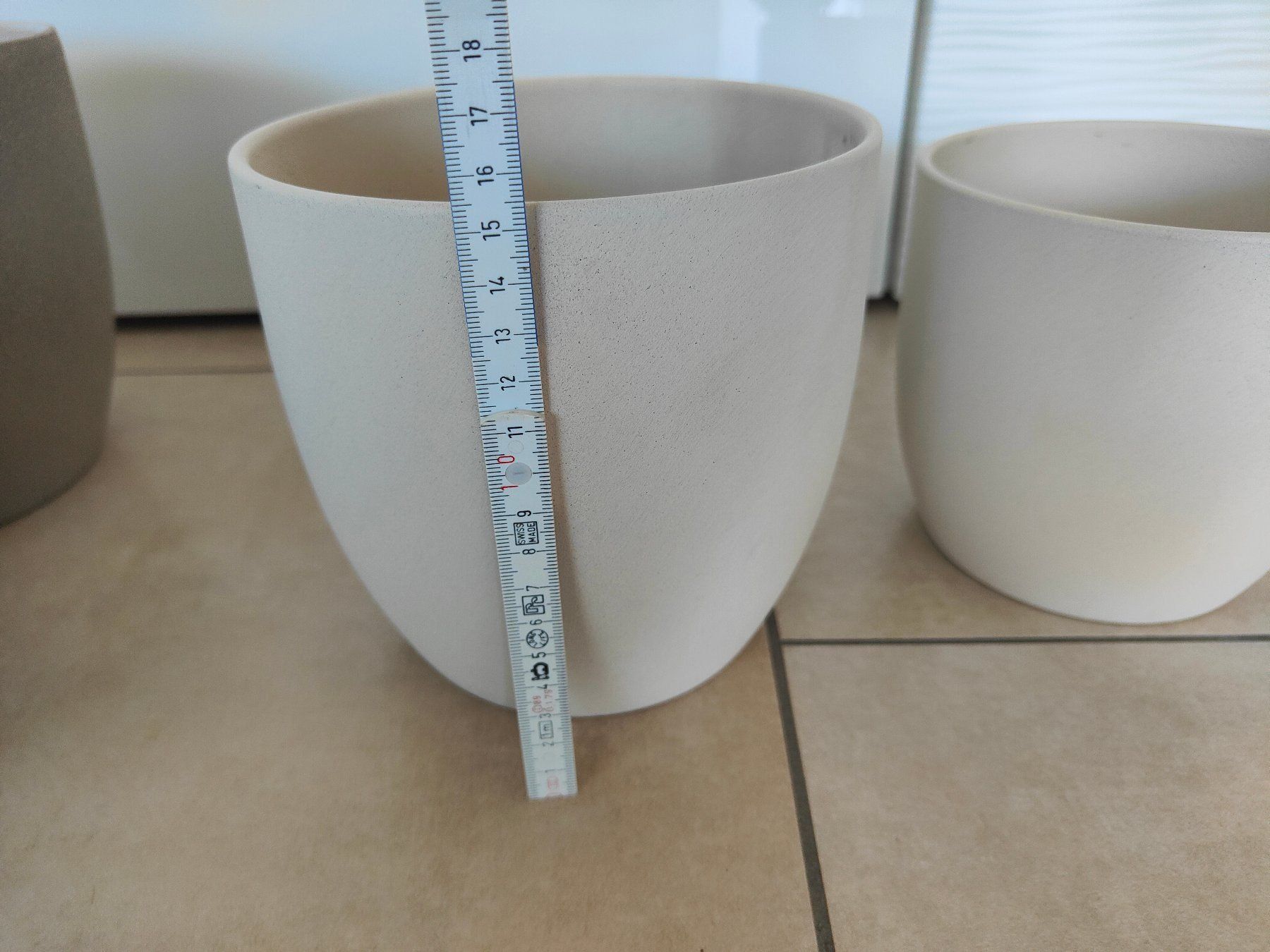 Vasi per fiori: 2x Blumentopf / Übertopf – Usato da Rickenbach b. Wil venduto da VeryLovelyThings 5