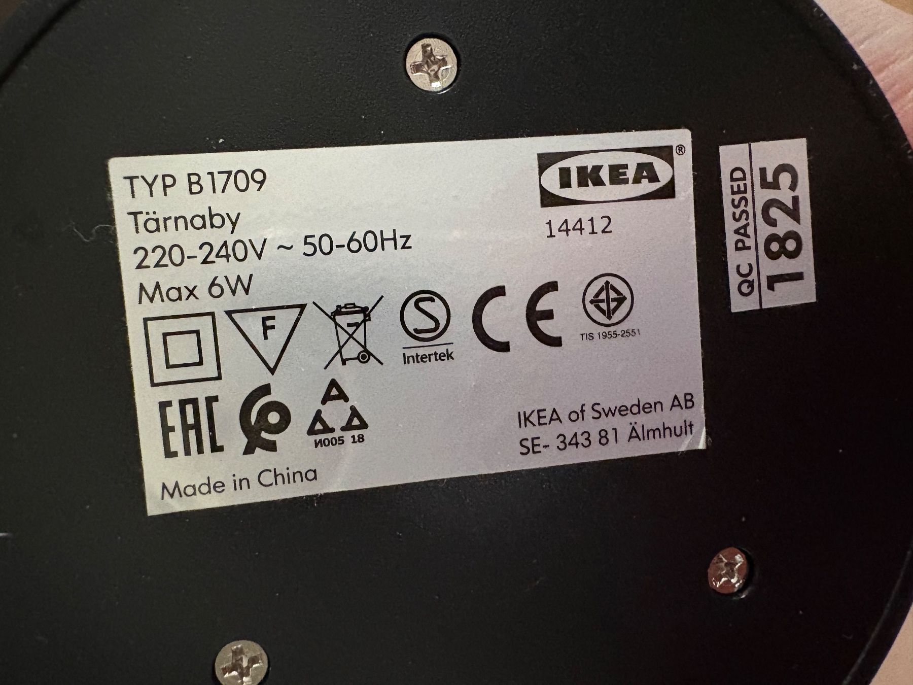 Ikea Lampade: IKEA TÄRNABY 2 Nachttischlampen – Usato da Zürich venduto da gra_7ngy 1