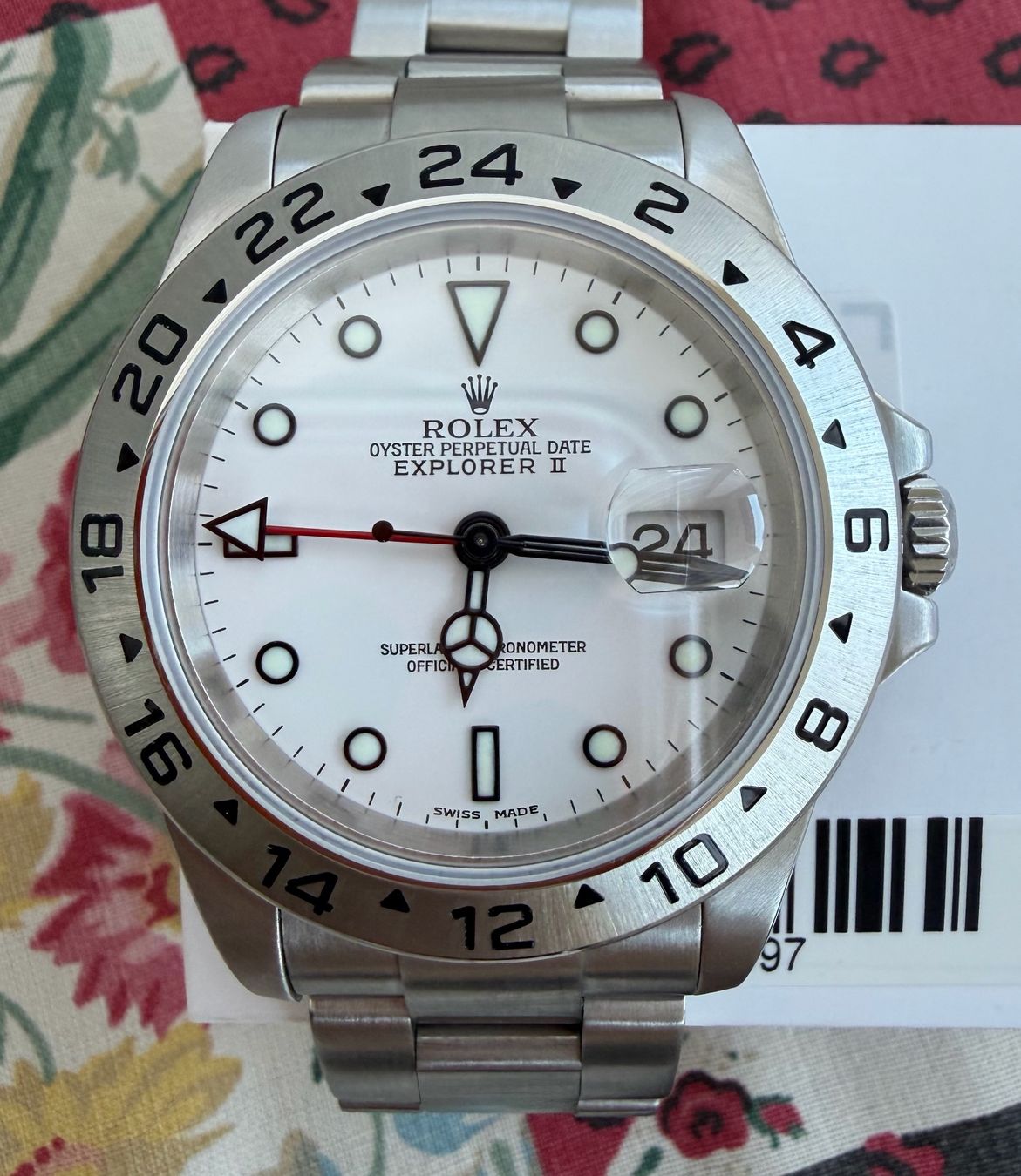 Rolex Orologi: Rolex Explorer II 16570 Polar – Usato da Viganello venduto da fil_vy7v 1