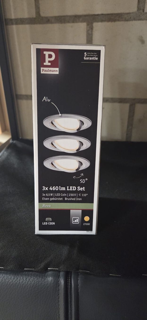 Paulmann Lampadari & plafoniere: Paulmann Spots – Nuovo e nell'imballaggio originale da Bremgarten AG venduto da CDaniele94 1