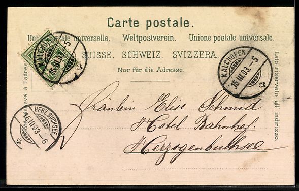 Cartes postales: AK Interlaken, Höheweg – D'occasion à Berlin par bartko-reher 1