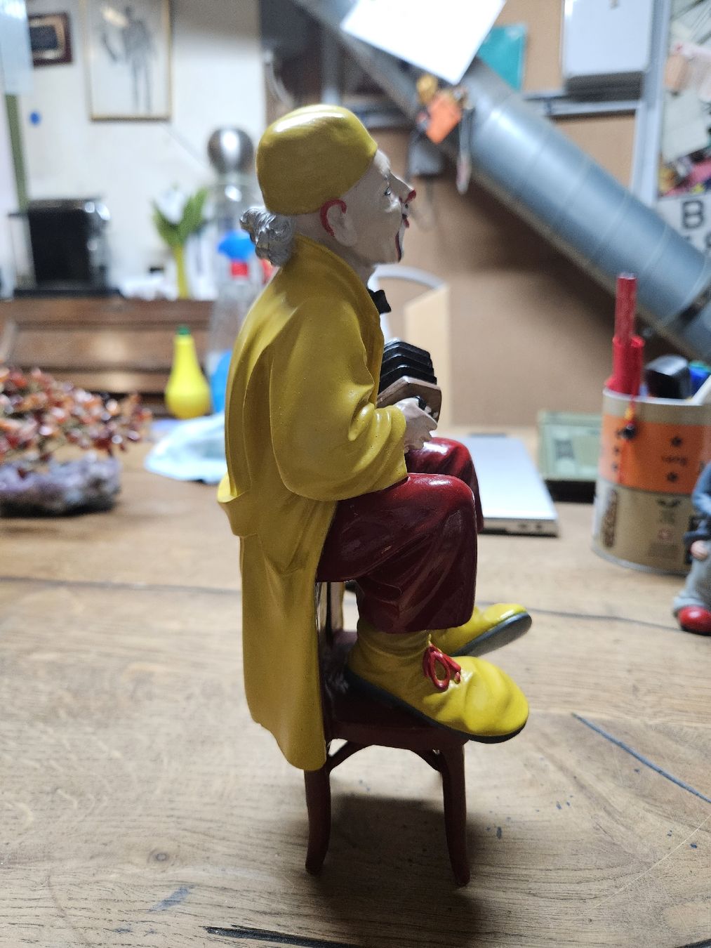 Statuette: Sonja Clown mit Handorgel 26 cm (V) – Usato da Rorschach venduto da TimelessTrading 3