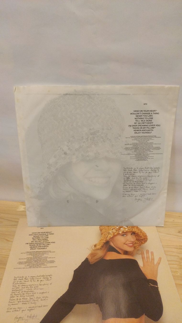 Schallplatten: Kylie Minogue - Enjoy Yourself - Vinyle – Gebraucht aus Farvagny-le-Grand von LaCaverne 8
