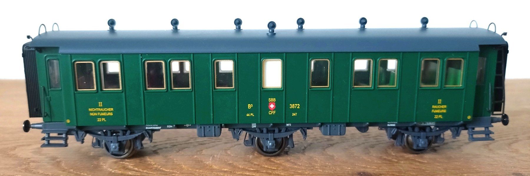Liliput Modellini di ferrovie: Liliput SBB Oldtimer-Zug 5-teilig DC H0 neu – Nuovo e nell'imballaggio originale da Gipf-Oberfrick venduto da Erbh01 3