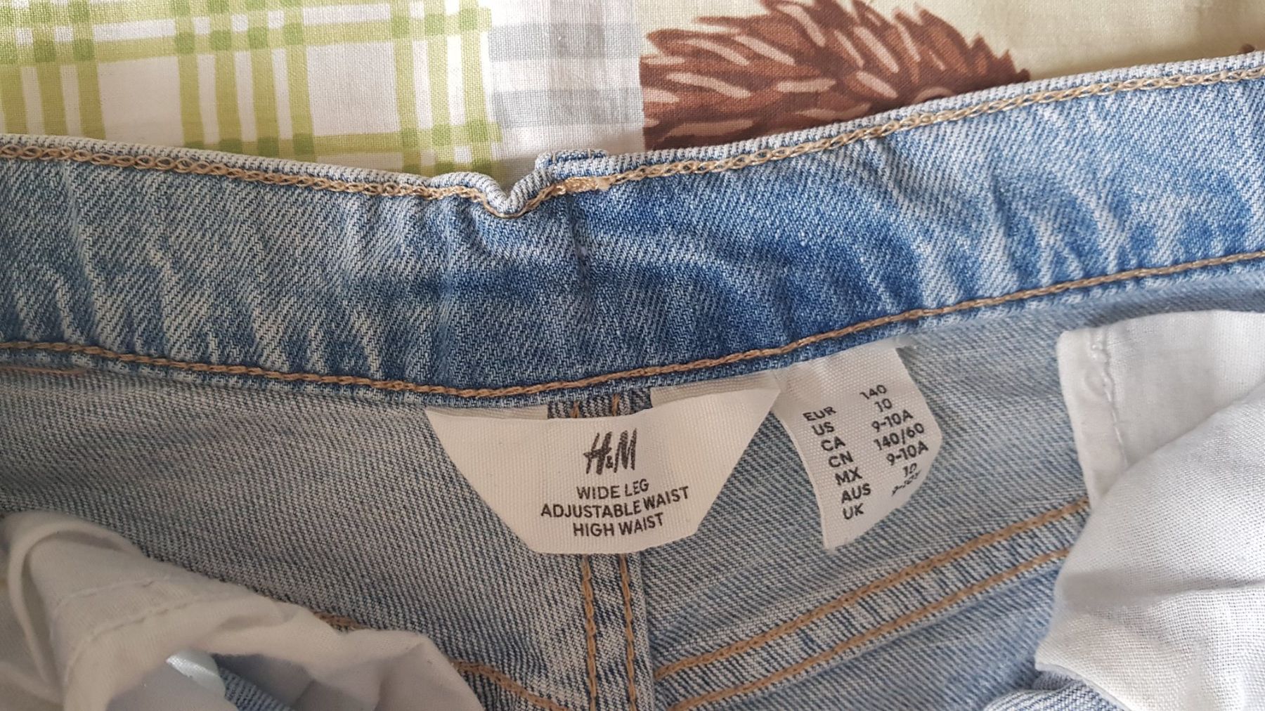 H&M Pantaloni: Jeans H&M Wid Leg Gr.140 – Usato da Luzern venduto da silvermoon12 2