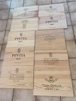 10 Weinkistendeckel im SET
