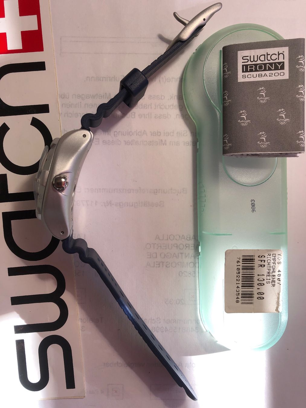 Swatch Orologi: Swatch Irony Scuba 200 THOLOS – Nuovo e nell'imballaggio originale da Biel/Bienne venduto da winnertaco 5