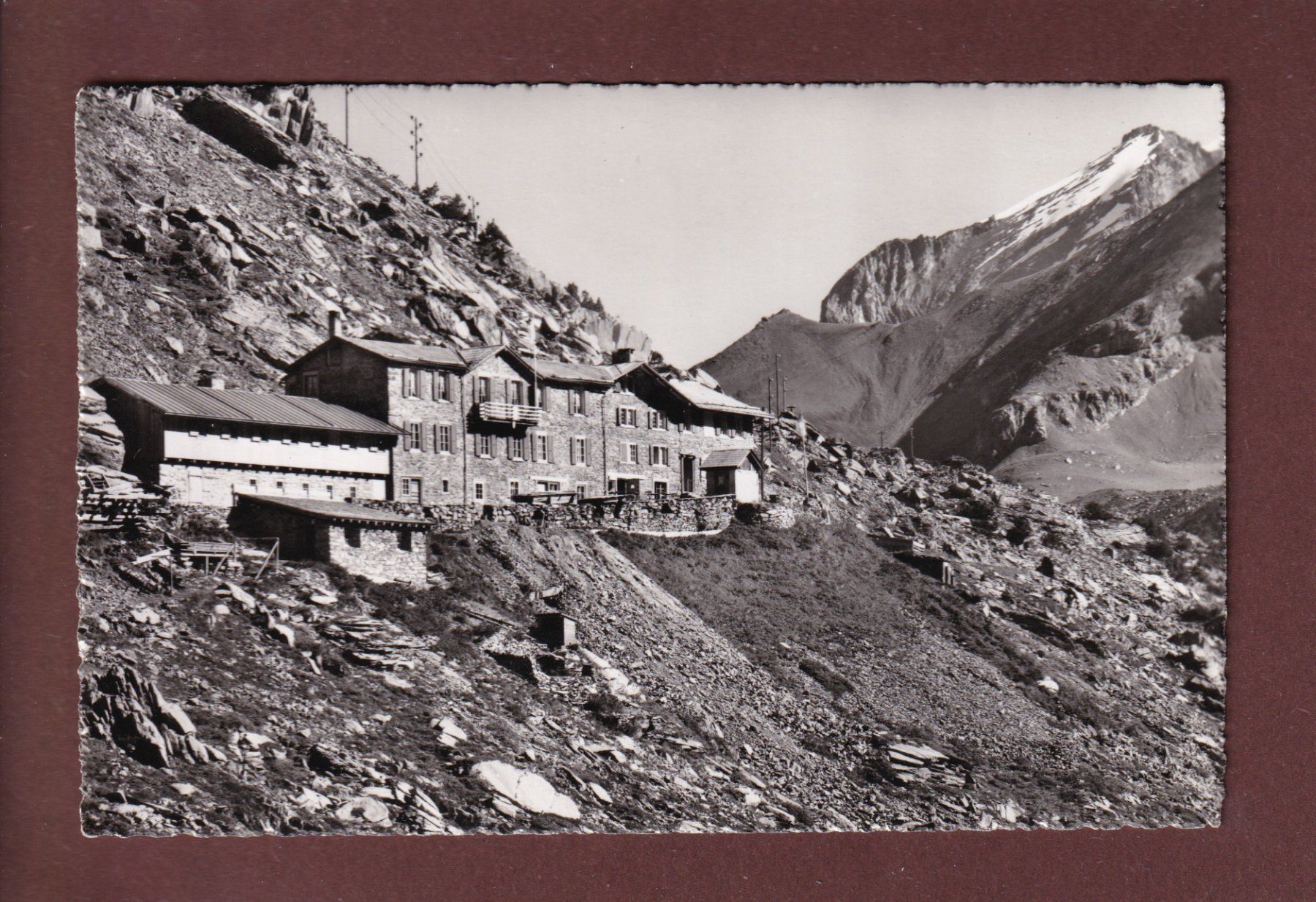 Cartoline postali: Berghotel SCHWARENBACH am Gemmipass - Doldenhorn – Usato da Pully venduto da nicecards