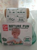 Hape Treibhaus für kleine Gärtner ab 4 Jahren Bambus/PE