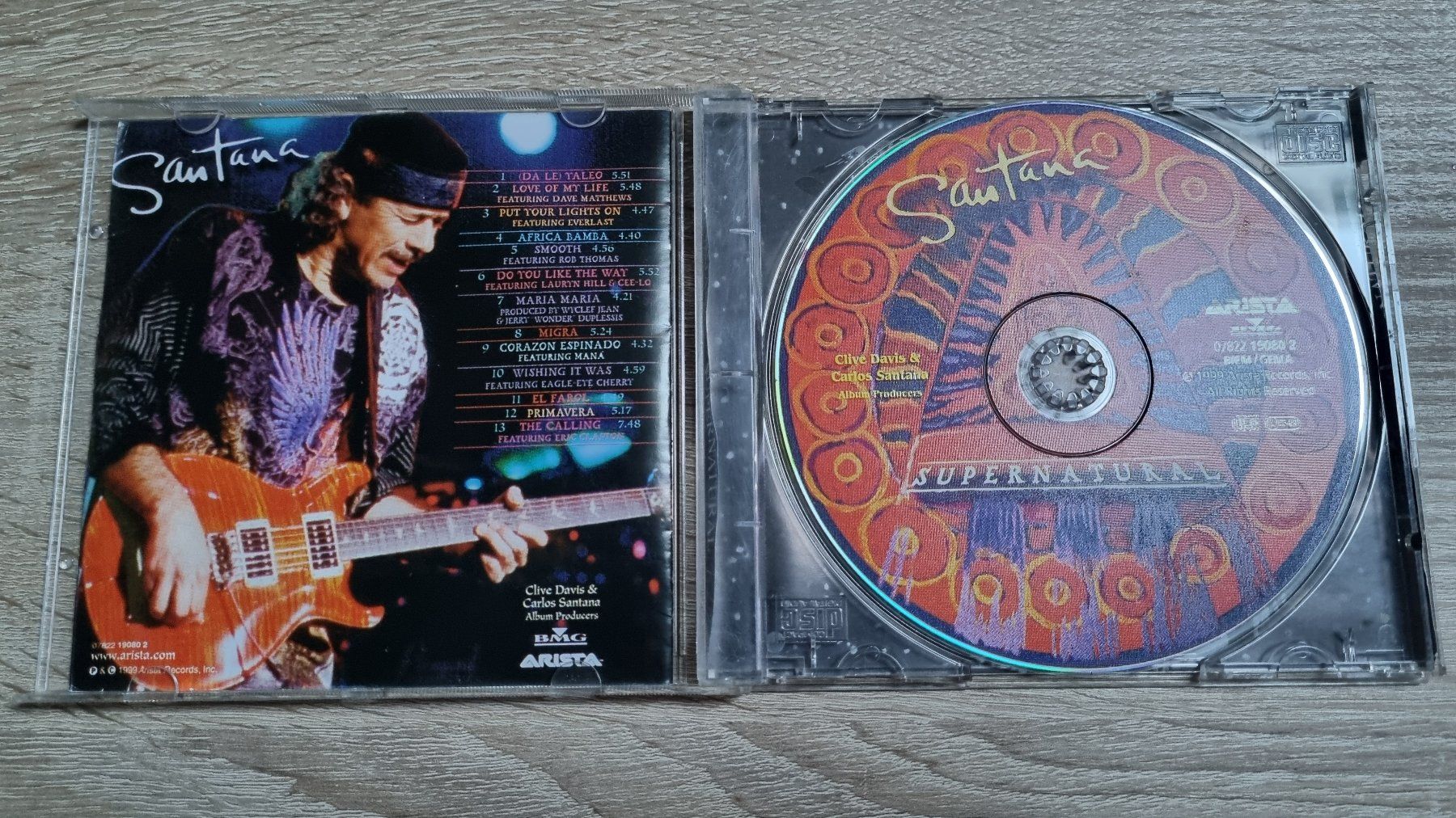 CD: Santana - Supernatural – Usato da Hagenbuch ZH venduto da lecterr55 1