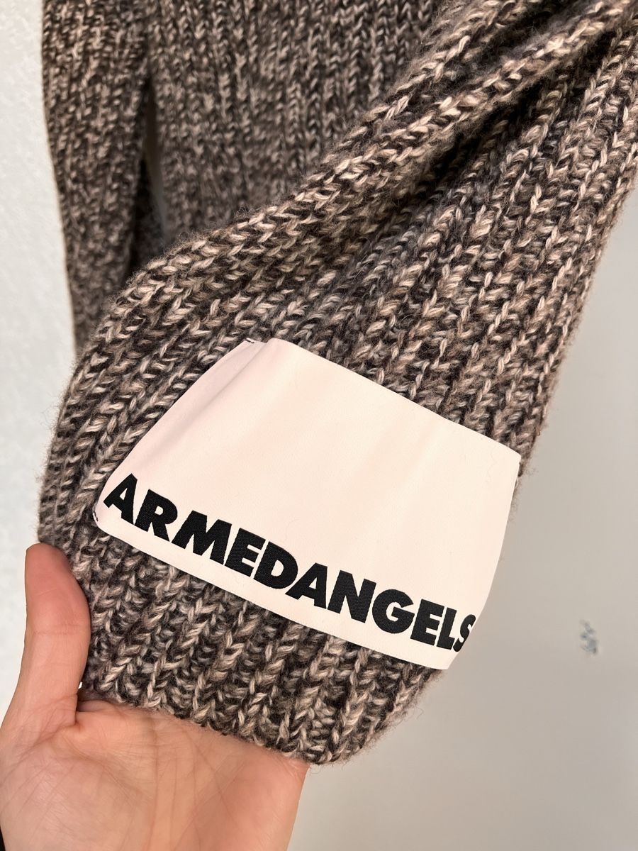 Armedangels Pullover & Sweatshirts: Armedangels Strickpullover Damen Gr. XS Wolle Mix Braun Top – Neu (gemäss Beschreibung) aus Zeiningen von man_69cj 4