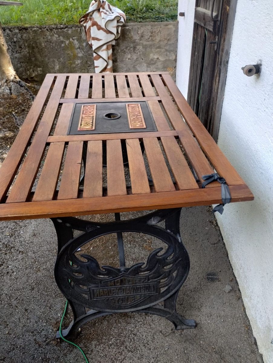 Tables: Harley Davidson Gartentisch – D'occasion à Erlinsbach par ricard_jjan 3
