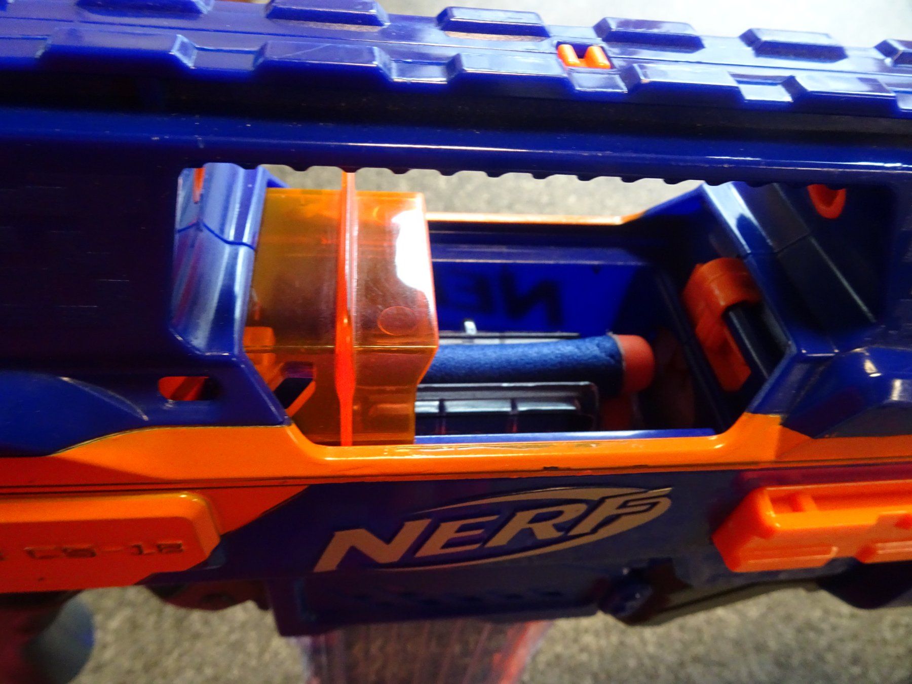 Nerf Spielzeuge: Nerf N-Strike Elite Rapidstrike CS-18 mit 20 Darts – Gebraucht aus Langenbruck von  2
