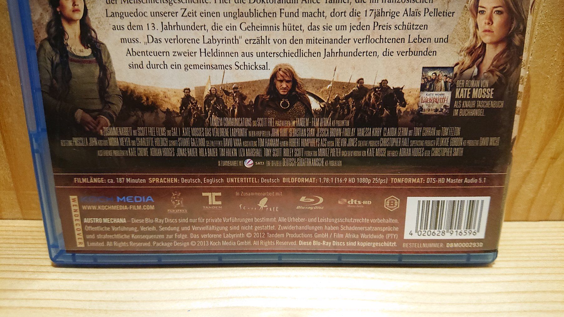 Tutti i DVDs: DAS VERLORENE LABYRINTH Blu-Ray – Usato da Wilderswil venduto da Exebub 4