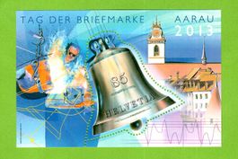 2013 Tag der Briefmarke Aarau Block postfrisch