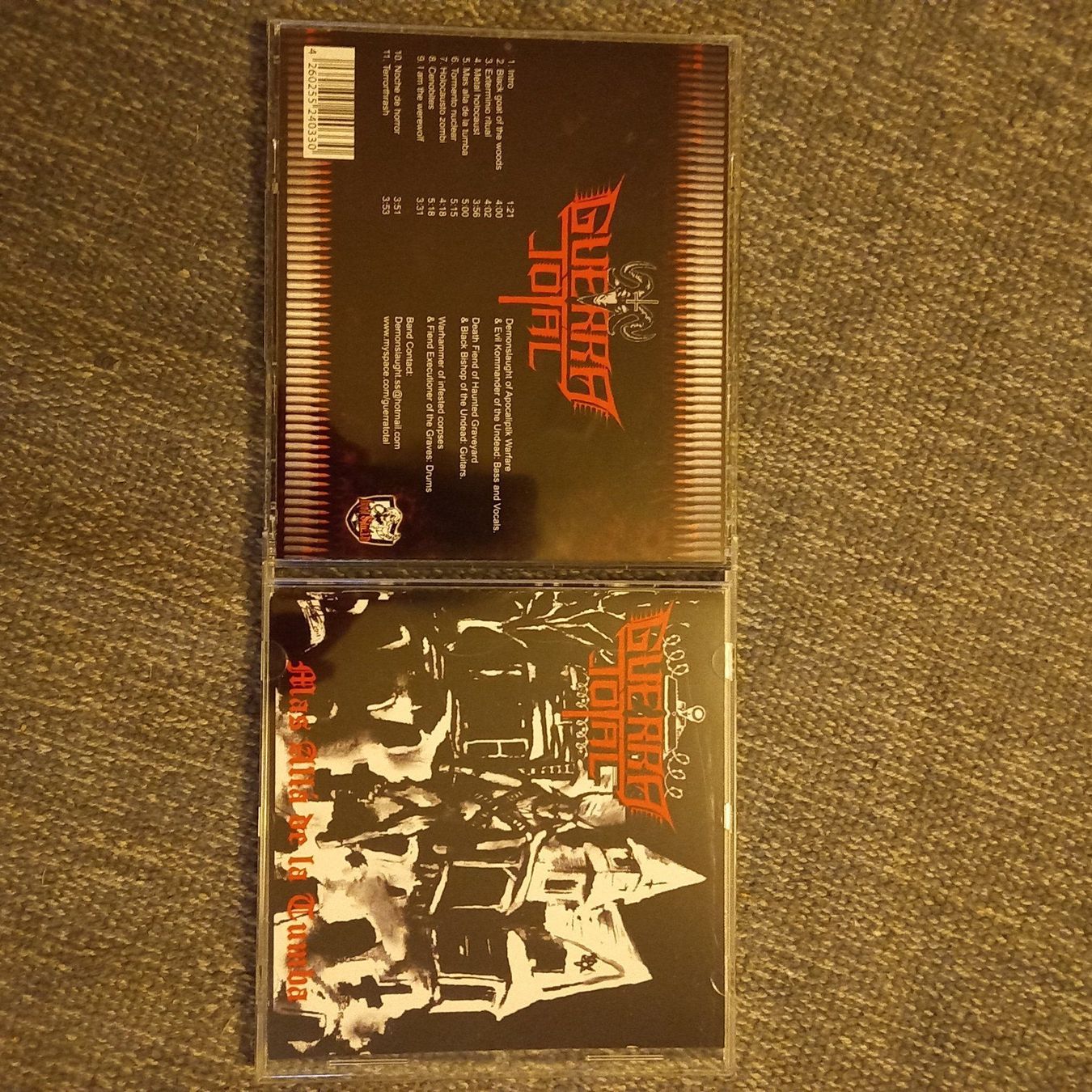CD: Guerra Total  - mas... – Usato da St-Cergue venduto da VeganWarrior