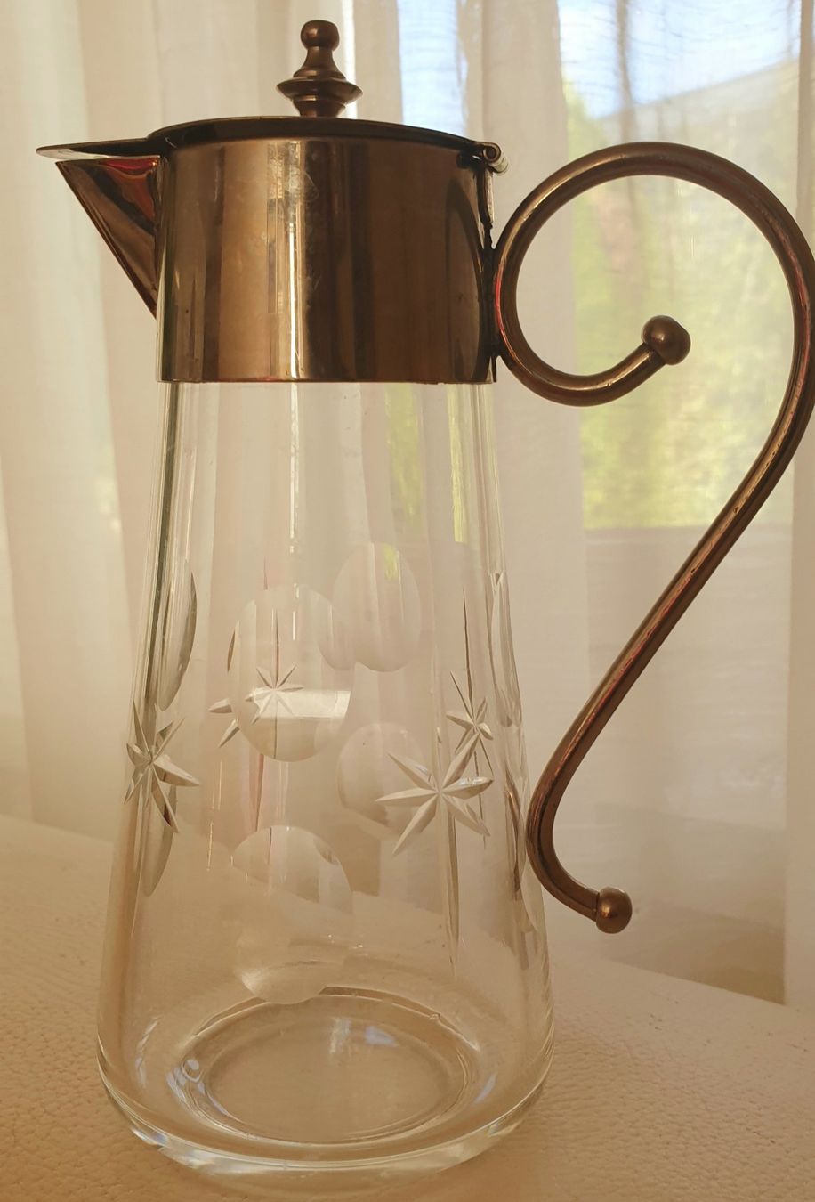Caraffe: Karaffe Kristallglas Jugendstil – Usato da Zürich venduto da bre_22v9