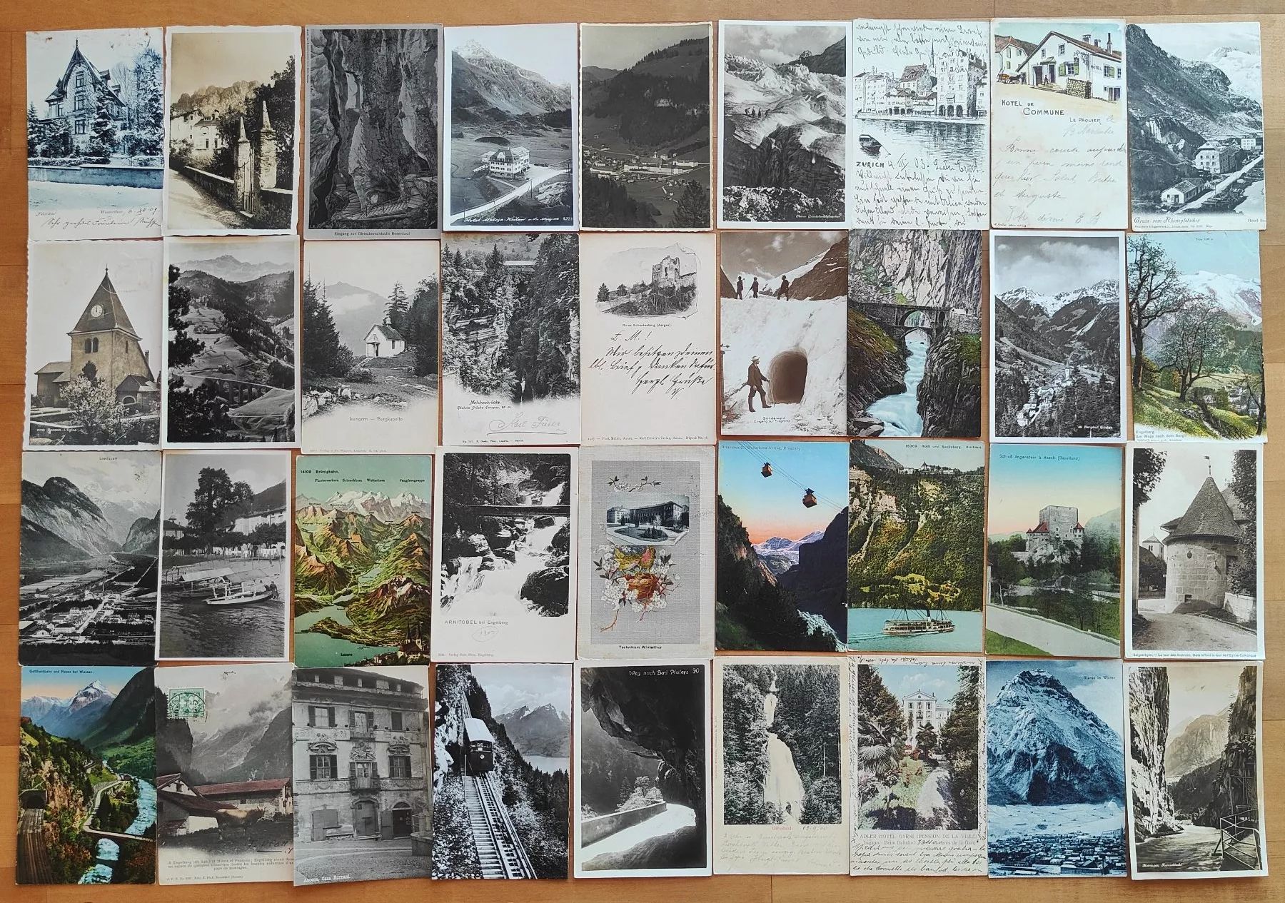 Cartoline postali: Super Lot, Posten mit 170 kleinformatigen CH Ansichtskarten – Usato da St. Erhard venduto da Chaeferli6 2