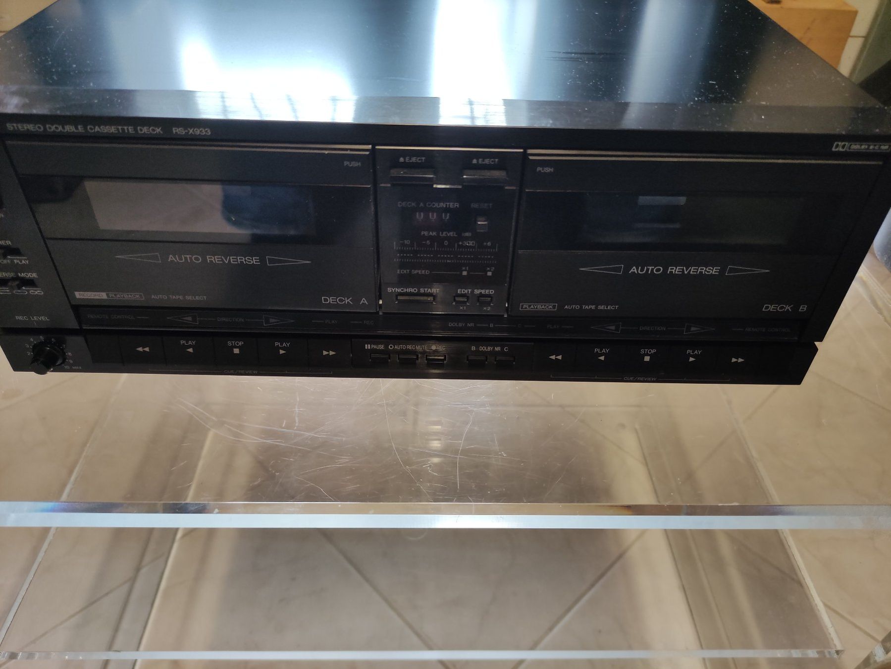 Technics Registratori: Technics RS-X933 Doppel Kassettendeck – Usato da Mitlödi venduto da Amik