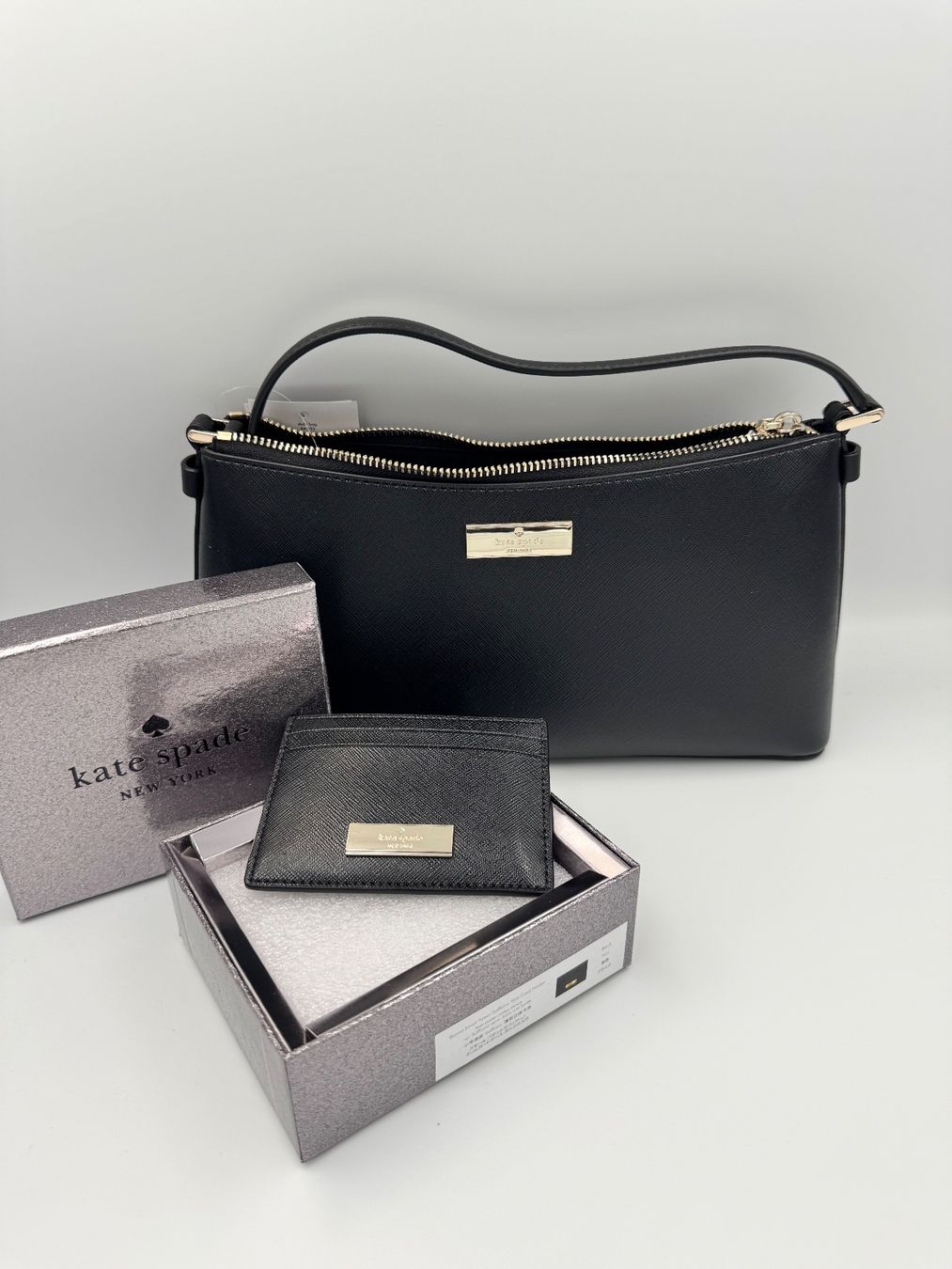 Kate Spade Borse da donna: Kate Spade Tasche und Cardholder black – Nuovo e nell'imballaggio originale da Wiedlisbach venduto da Sistershop