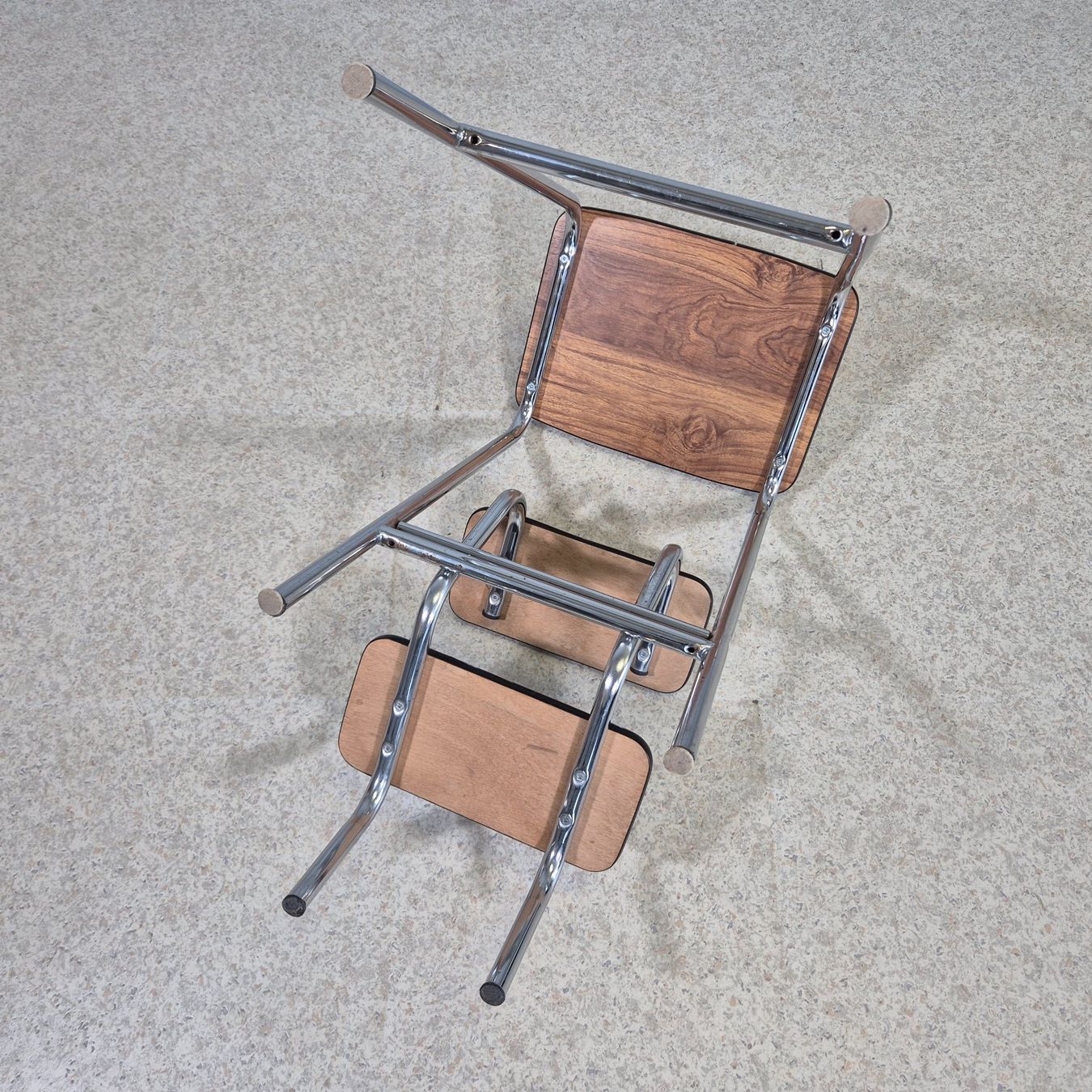 Sgabelli: Step-Stool Tritthocker 3-Tritt Hocker grau – Usato da Nottwil venduto da Wondewa-Shop 8