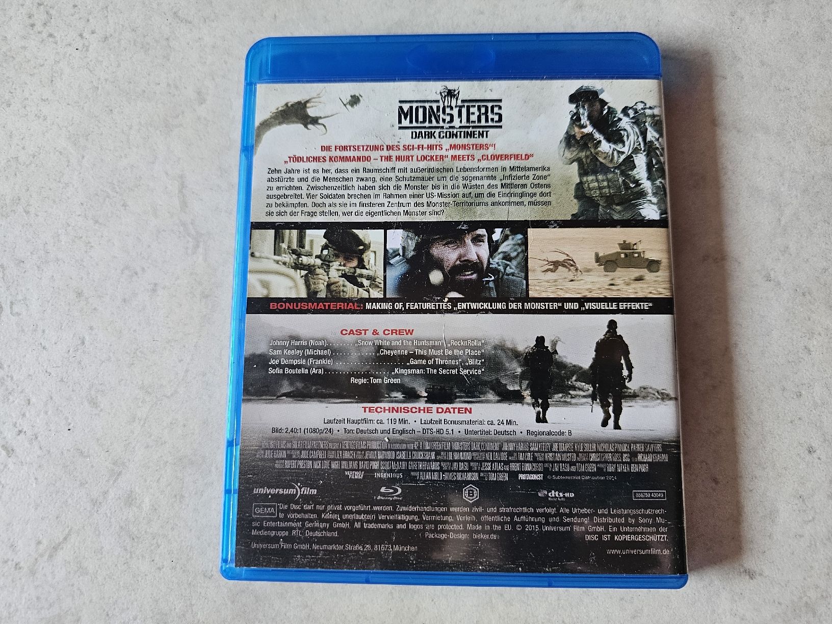 Tutti i DVDs: Monsters  -  Dark Continent  /  Bluray – Usato da Schneisingen venduto da backstore24 1