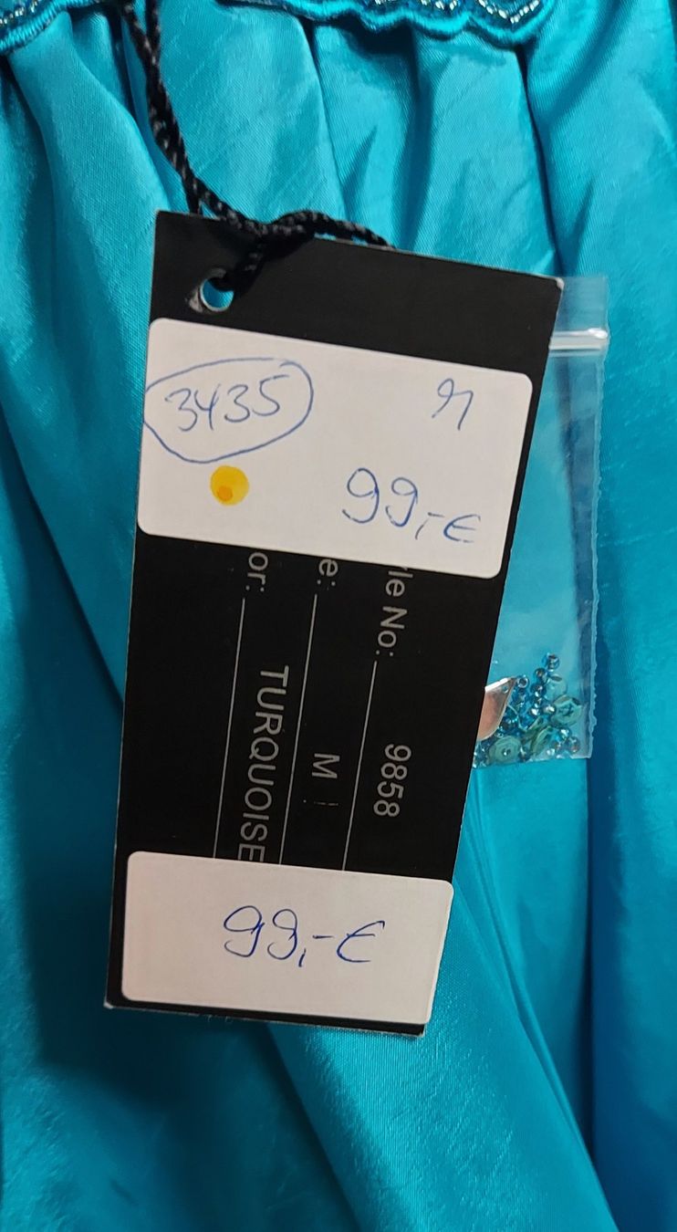 Vestiti: Neues Cocktail Kleid Gr. M türkis – Nuovo e nell'imballaggio originale da Basel venduto da Mazzo84 2