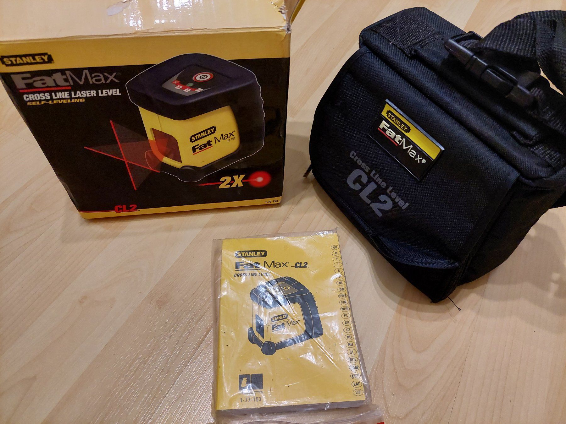 Stanley Messen: Stanley FatMax 77-153 CL2 Self-Leveling Cross Line Laser – Neu und originalverpackt aus Regensdorf von Zem003 2