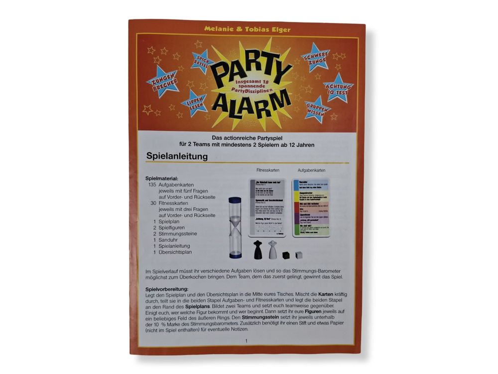 Spiele: SPIEL SPASS Party Alarm Spiel – Gebraucht aus Solothurn von Restwert_SO 8