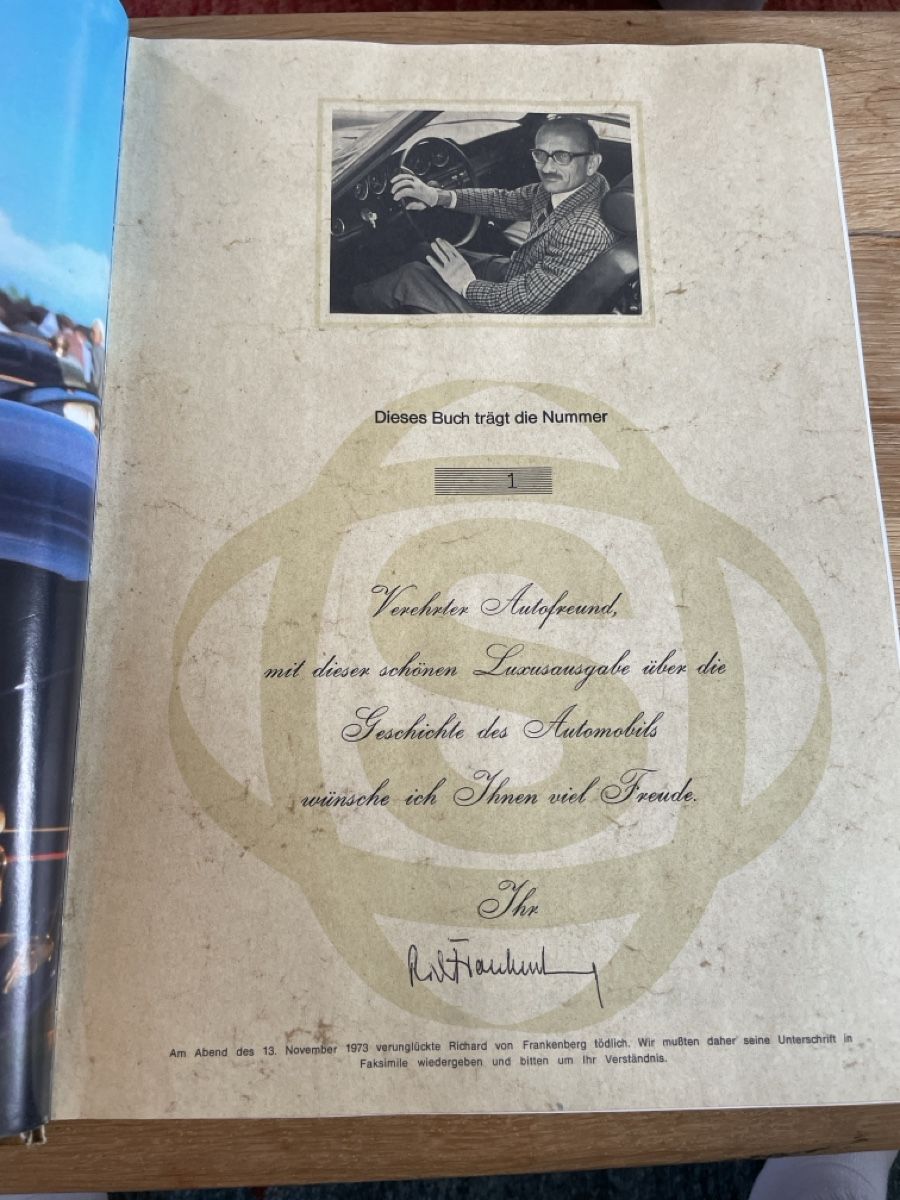 Libri: Geschichte des Automobils 1973 Sonderausgabe – Usato da Winterthur venduto da cheerio97 2