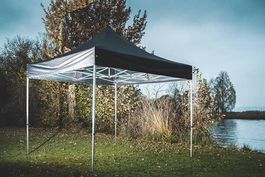 ALU Faltzelt 3x3 Meter 30mm 4-Kant