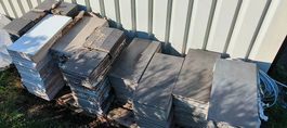 Fliesen aus Bauprojekt  komplette Sorten, 1 CHF pro Fliese