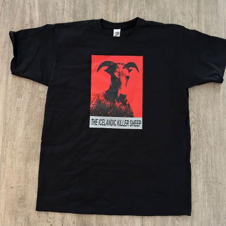 T-shirt male L the islandic killer sheep