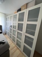 IKEA PAX Kleiderschrank weiss Milchglas