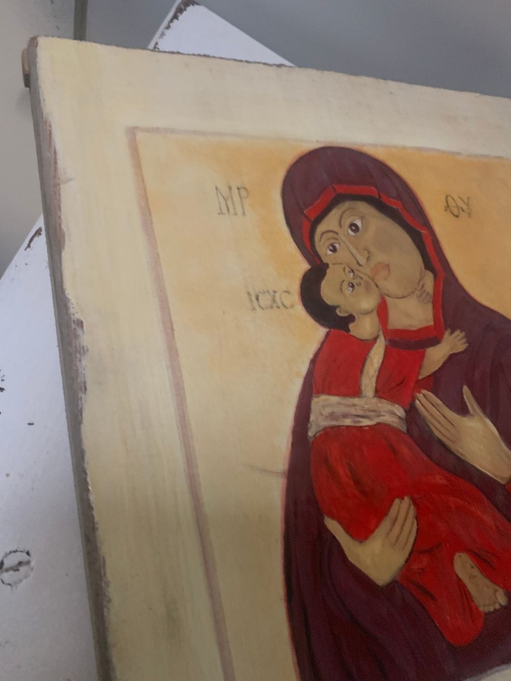 Dipinti: Ikone Maria mit Kind – Usato da St. Gallen venduto da Miousch 2
