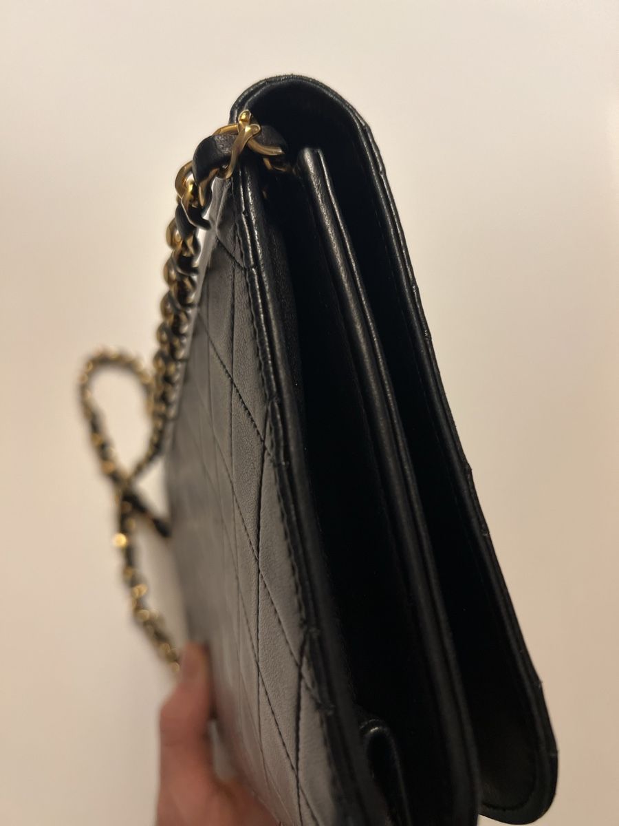 Borse da donna: Chanel Einwellig Flap Bag Lammleder – Usato da Erlenbach ZH venduto da Sinichi 5