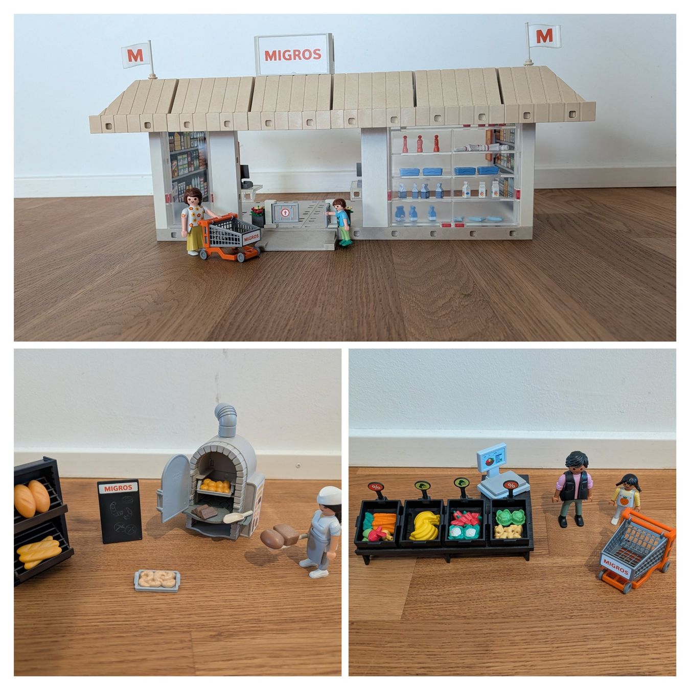 Playmobil Giocattoli: Playmobil Migros Mania Supermarkt Sets – Usato da Rüschlikon venduto da rosgm