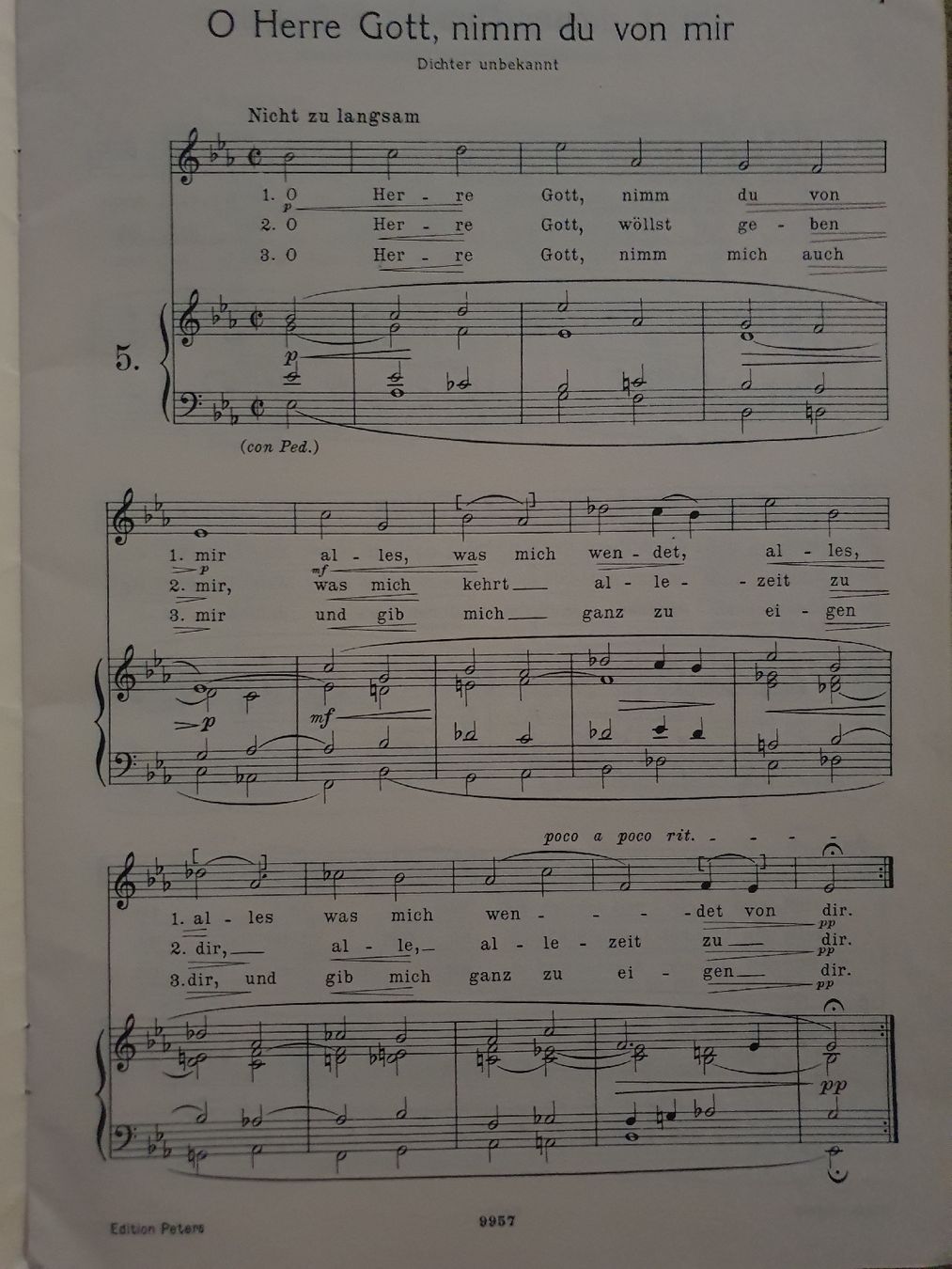 Livres: Reger: Geistliche Lieder, Opus 137 - Notenheft Klassik – D'occasion à Zürich par Philotimo 2